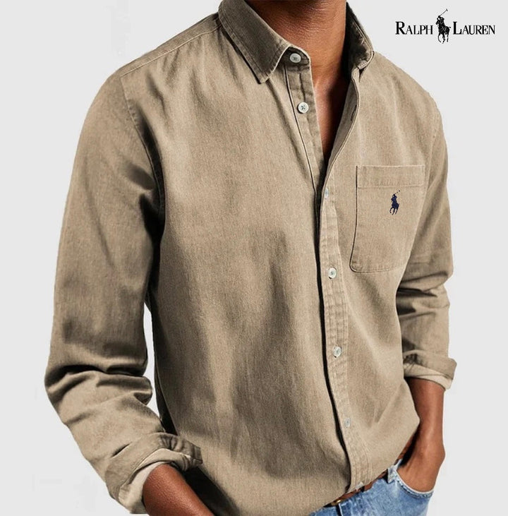 1+1 FREE Oxford shirt in linen