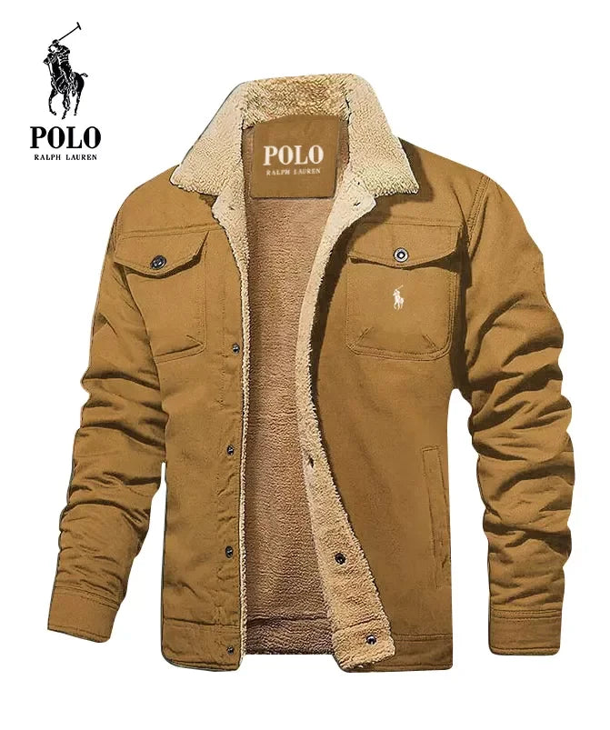 RL - Heritage jacket with sherpa lining